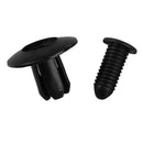 100pcs Auto Door Panel Fender Bumper Buckle Fastener Clips Retainer Rivet