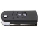 Black Replacement 2 Button Keyless Entry Remote Control Key Fob Clicker for