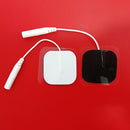 40pcs 2.0mm Jack 4*4cm Non-Woven Physiotherapy Tablets 20 Bags White Useful UVR