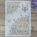 flower layering stencils for walls painting scrapbooking stamp album decor M&E