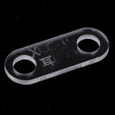 2Pcs/lot Clear Acrylic Template Stencils for Leather Shoulder Bag Hand Craft