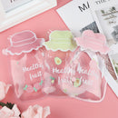 Cartoon Hand Warm Water Bottle Transparent Hot Water Bottles Storage Bag OZ