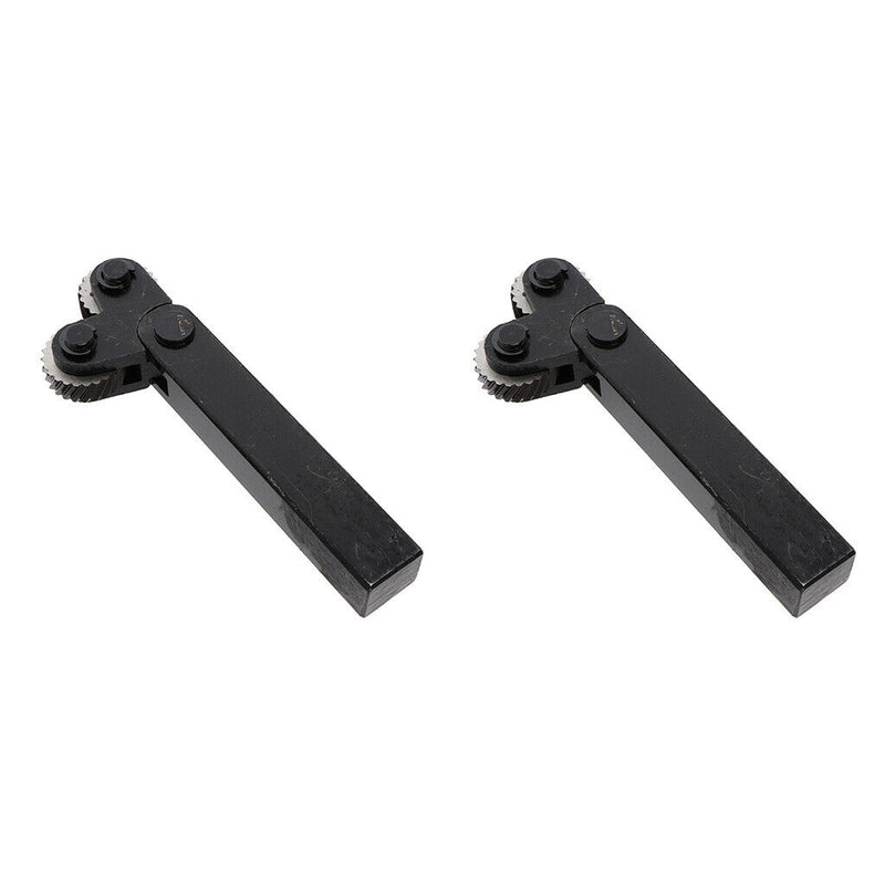 2 Pieces Knurling Knurler Tool Holder Linear Knurl Tool Kit - (Knurling pitch