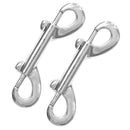 10pcs Boat Sailing Double End Snap Hook Trigger Clips Key Holder 9 x 2cm