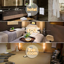6-Pairs Disposable Slippers, Great for Hotel, Spa, Nail Salon Use-Non-Slip-