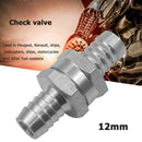 Aluminium Alloy Fuel Non Return Check Valve One Way Air Compressor (14mm) A