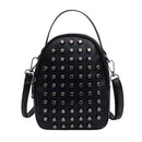 Leather Women Shoulder Crossbody Bag Fashion Rivet Ladies Shopping Handbag