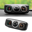 Car Thermometer Hygrometer Digital clock For Dashboard Ornament Automobile Q6J1