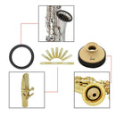 Alto Saxophone Accessories Kit Reeds+Mute+Silencer Ring for Saxophone