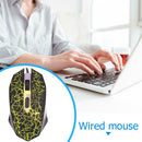 K1901 Gaming Mouse Gamer 1600DPI 4 Buttons USB Computer Wired Silent Mice
