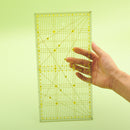 Multifunction Transparent Sewing Ruler Plastic DIY Patchwork Manual Ruler A