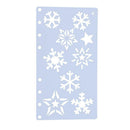 Theme Hollow Ruler Fashionable A6 Page Template DIY Photo Album Draw Tool