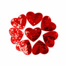 Clothes Patches Love Heart Iron On Sweater Sequined Glitter Embroidered