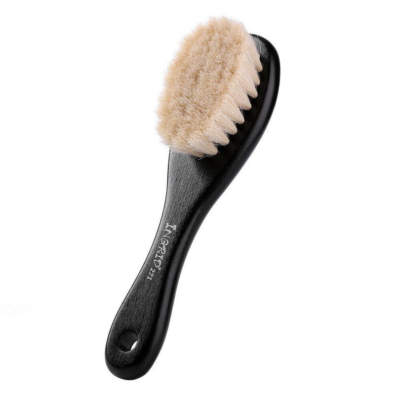 Soft Neck Face Duster Brush Barber Bang Hair Clean Sweeping Beard Hairbrush A