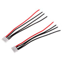 30Pcs 10cm JST-XH Connector Silicone Cable Lead 22AWG For Lipo