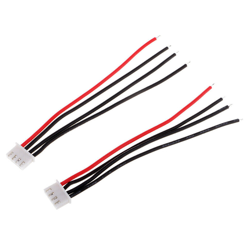 30Pcs 10cm JST-XH Connector Silicone Cable Lead 22AWG For Lipo
