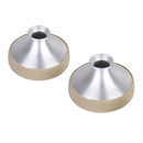 2pcs Alto Tenor Saxophone Mute Silencer Dampener for Wind Instrument Parts