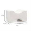 Memory Foam Contour Leg Pillow Cushion Hip Knee Back Relax with Velvet Cover