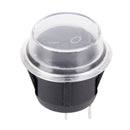 1Pc 2-PIN ON-OFF SPST Round Dot Car Auto Rocker Toggle Switch+Waterproof A ~ï¼ˆ