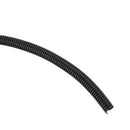 50 Ft 3/8inch Split Wire Loom Conduit Polyethylene Tubing Black Color Sleev B5T7