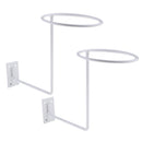2x Motorcycle Motorbike Wall Hooks Hooks Hat Rack Helmet Display Stand