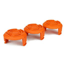 Trimmer Replacement Spool Cap Covers for Worx (3 Pack) X6C6