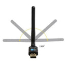 Dual Band WiFi Adapter 600mbps 2.4GHz/5.8GHz LAN Card Net-work Card for Desktop
