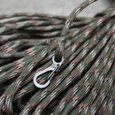 10PCS/LOT Mini SF Spring Backpack Clasps Climbing Carabiners EDC Keychain C A4M6