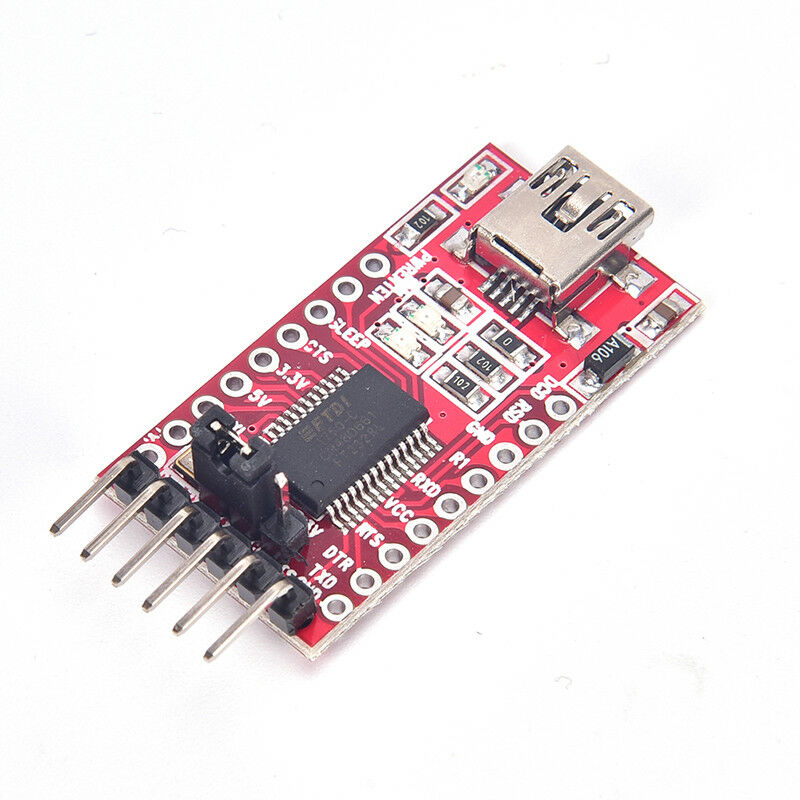 FT232RL FTDI Serials Adapter Module Mini Port Arduino USB to TTL 3.3V 5.5V SEAU