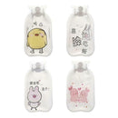 Cartoon Hot Water Bottle Hand Warmer Water Injection Storage Bag (Animal)