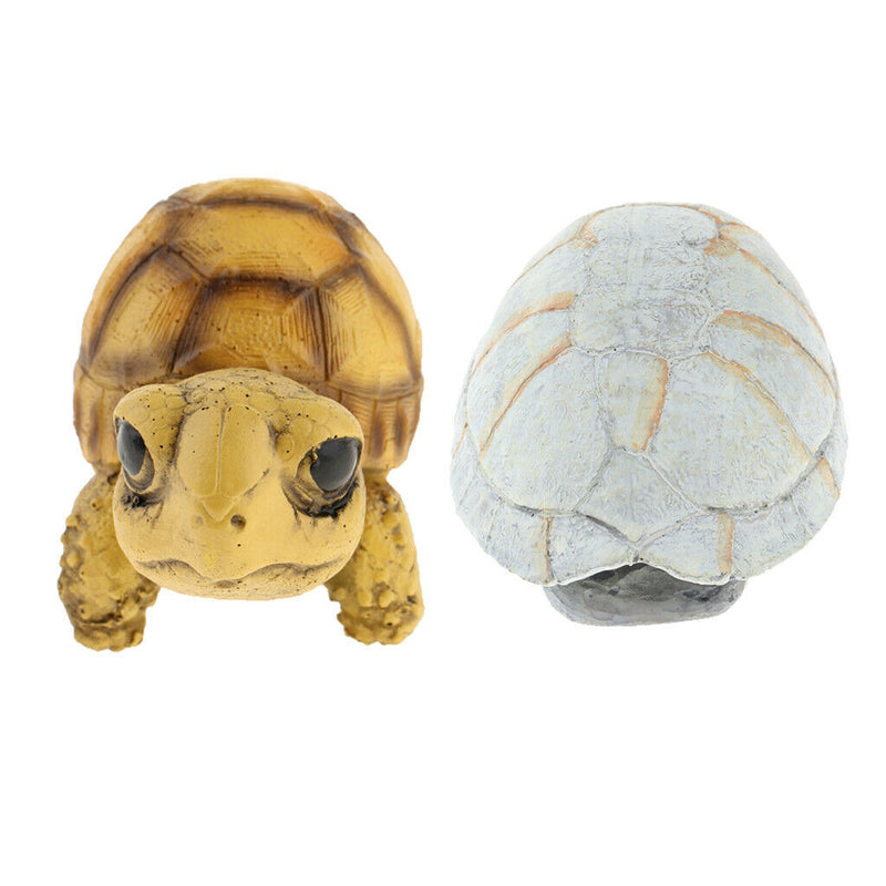 Exquisite and Durable Turtle Hiding Cave Simulation Aquarium Supplies Fish Tank