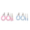 2 Sets of Stainless Steel Cat Dog Nail Clipper & Claw Grooming Trimmer Pink