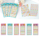 1x Sheets Bubble Stickers Lot Animal Kids Children Craf Paper M2F4 Scrapboo Z9B3