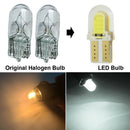 10PCS T10 194 W5W COB Silicone Shell LED Lights Car Width Light Door lightSR FU