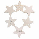 DIY home wooden star Campanula baby crib children room decoration gift mode