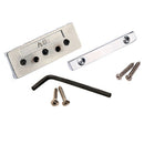 Electric Guitar String Retainer Bar + Locking Nut String Lock Chrome