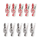 Durable Music Stationary Music Score Clip for Musical Lovers 10 Pcs of Pack