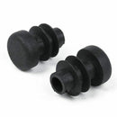 10 Pcs Black Plastic 12mm Pipe End Blanking Caps Bung Tube Tubing Insert Ro