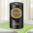 Portable Spiral Heating Electric Heater Desktop Warmer Machine (Black EU) A