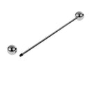 2pcs Copper Collar Bar Clip Clasp Fashion Mens Wedding Suit Jewelry Pin