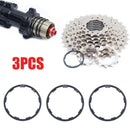 3pcs/set Flywheel Gasket Mountain Bike MTB Bottom Home Hub Washer Repair Grooved