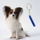 Dog Whistle Keychain Pendant Keyring Pocket Pets Accessories Metal hv2n