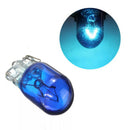 2pcs T20 7443 W21/5W Halogen DRL Turn Signal Stop Brake Tail Light Bulb Blue
