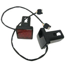2 Inch Trailer Truck Hitch Towing Receiver Cover Smoked Lens 15 LED Brake L E2F4