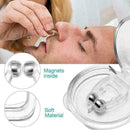 Nose Clip Snoring Device Anti-snoring Magnetic Nose Snoring Clip Silicone C E8E7