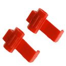 50PCS Red Electrical Cable Connectors Quick Splice Lock Wire Terminals Crimp BX
