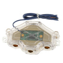 Car Power Fuse Holder Stereo Ground Cable Distribution Block With Voltmeter
