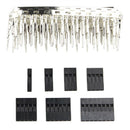 310Pcs Male + Female Dupont Wire Jumper and Header Connector Housing Kit RZY