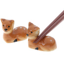 1 Pc Cute Dear Shape Ceramic Chopsticks Holders Ceramic Chopstick Rest RackSJ %x