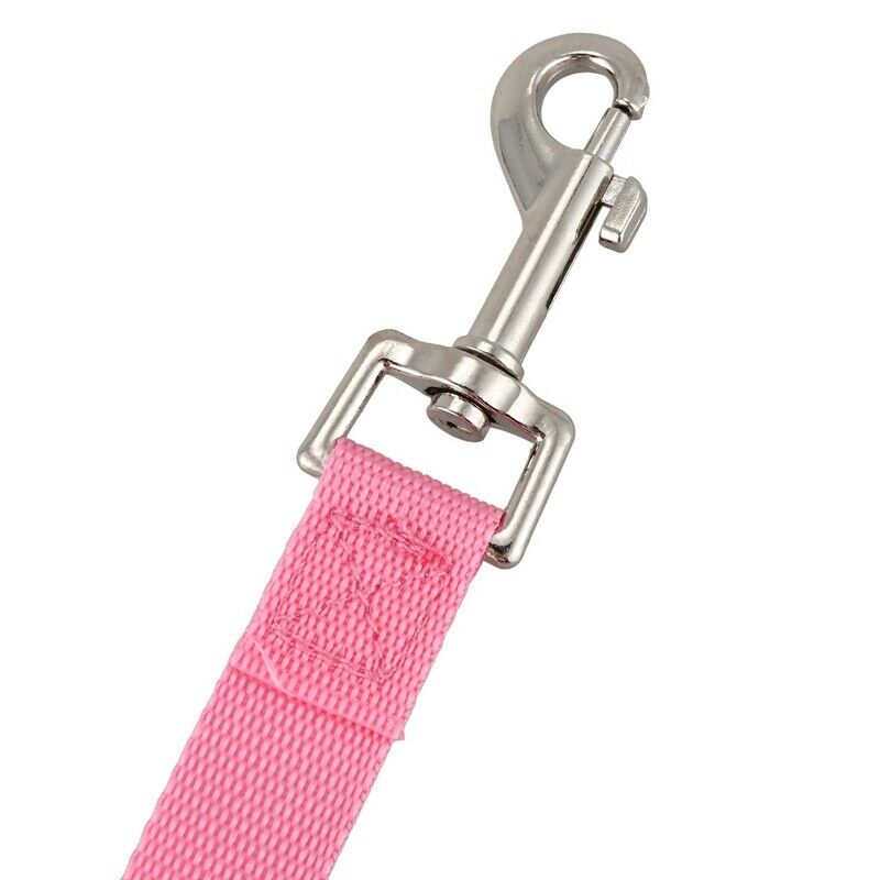 50cm nylon Duplex Double Dog Walk Coupler Twin Lead 2 Way Two Pet Leash Saf